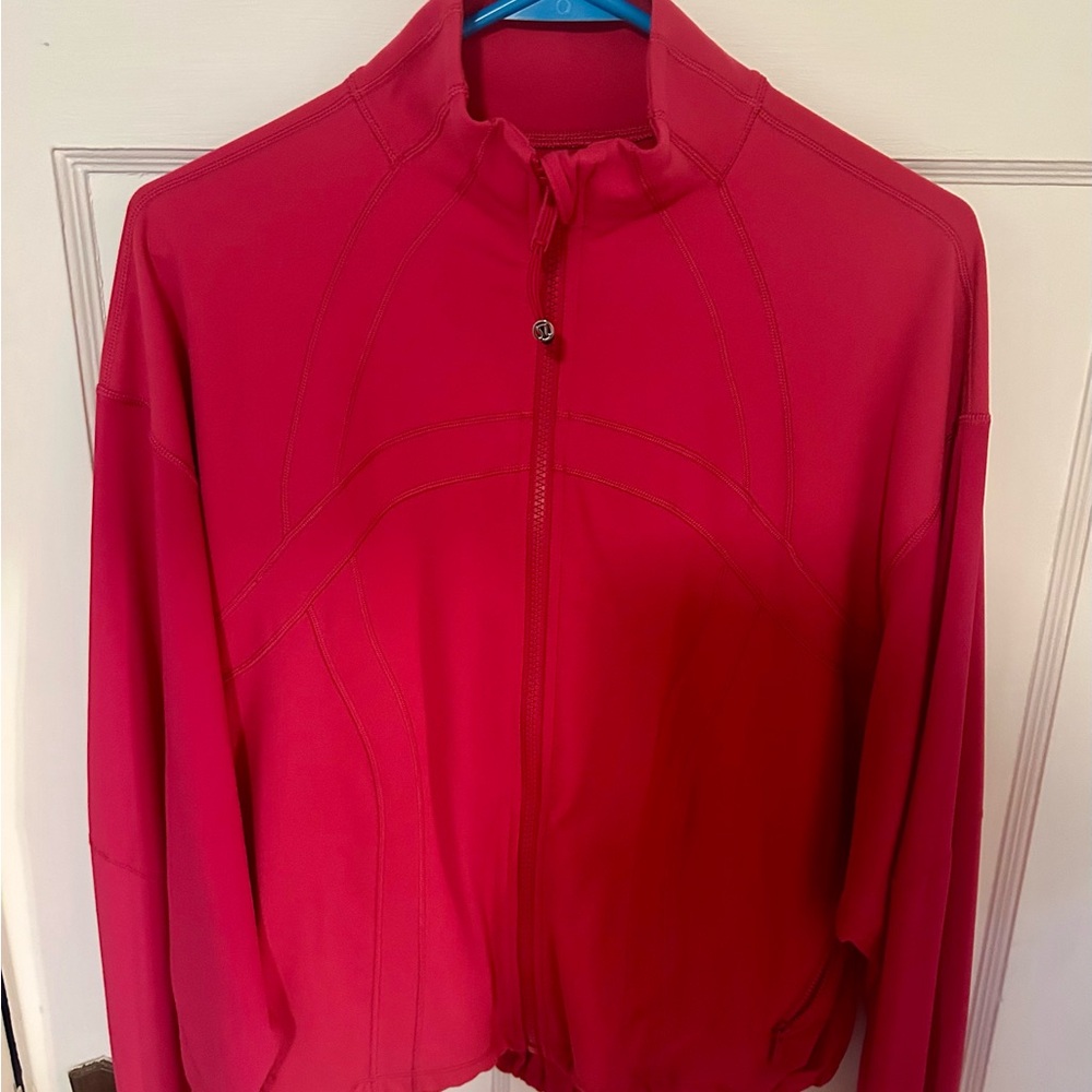 Defined Relax Fit Magenta Lululemon Jacket